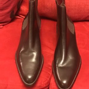 Ralph Lauren Women Ankle Boots Size 9B choc. Brown